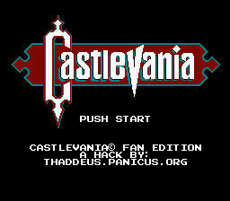Castlevania - Fan Edition (alternate version)